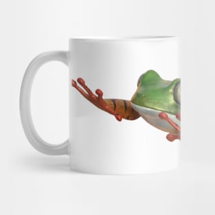 Tiger tree frog in Brazil tropical amazon rain forest Mug